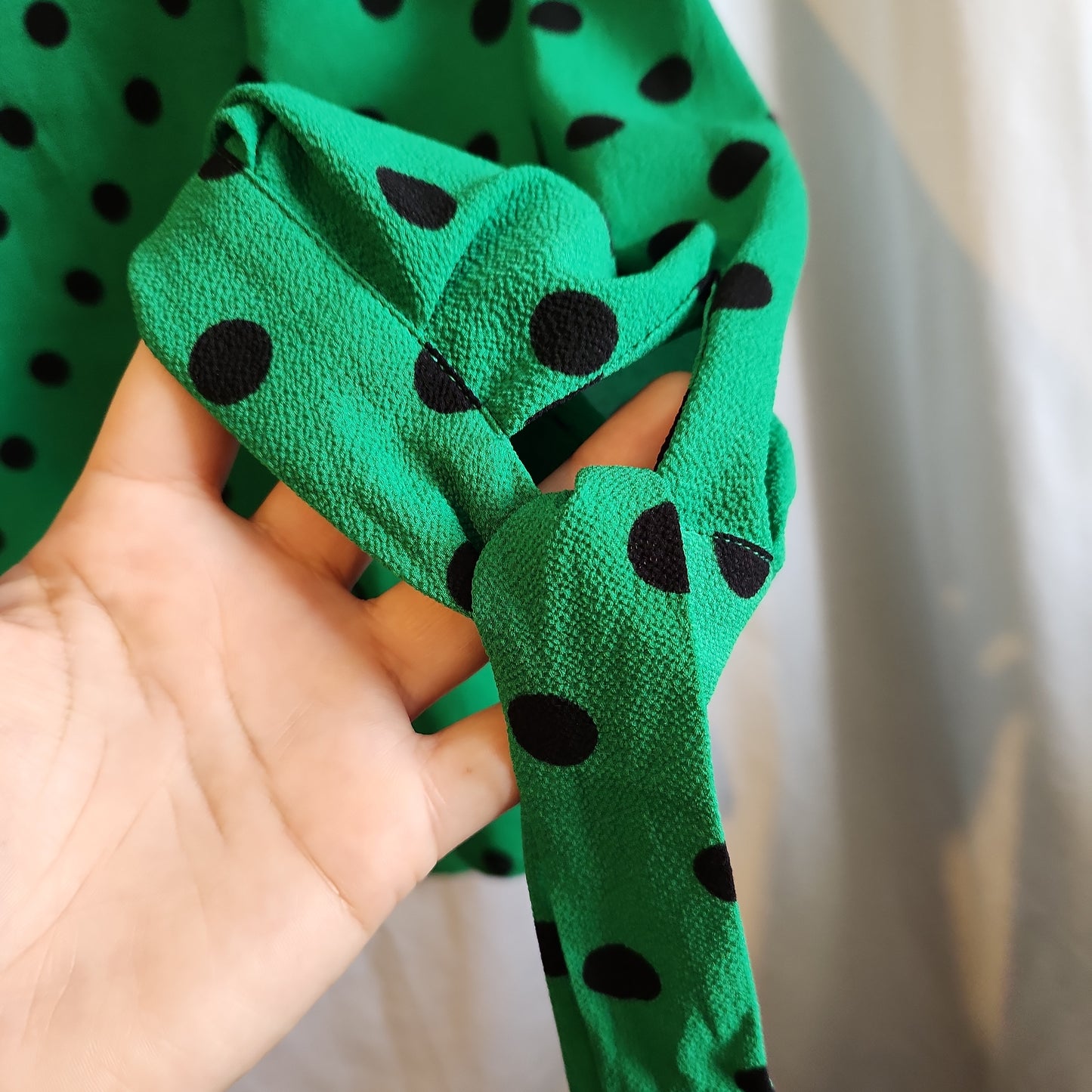 Ladies Small Polka dot blouse