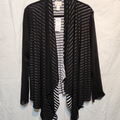 BNWT Chico's Size 3 or XL Drape Jacket