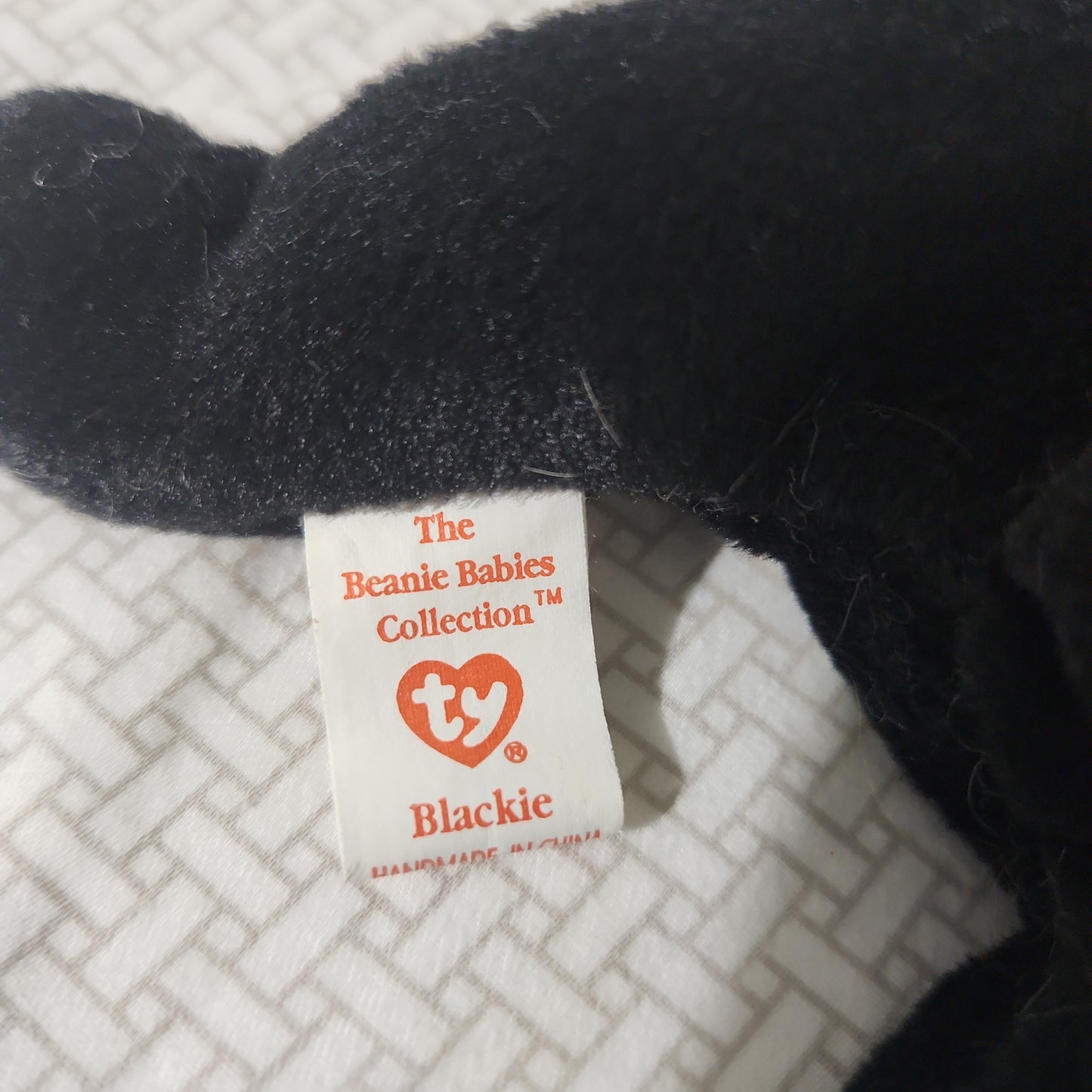 Blackie Beanie Baby