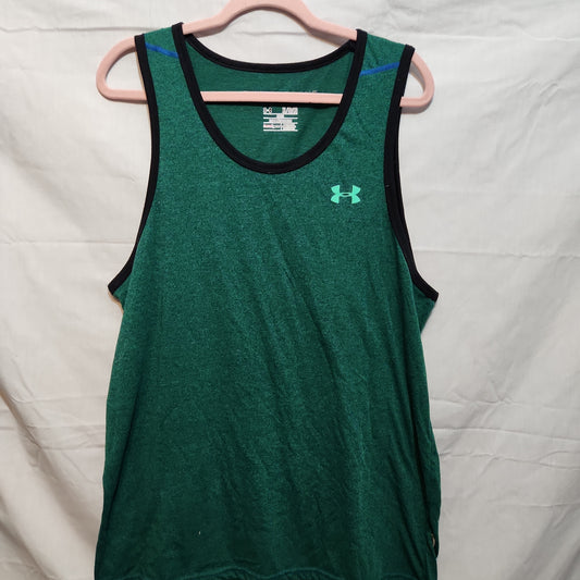 Green Under Armour Tank Mens XL