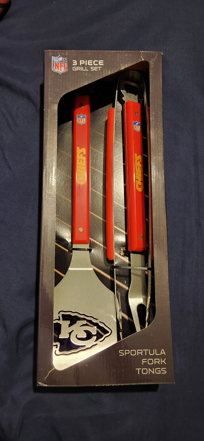 Kansas City Chiefs Grill set