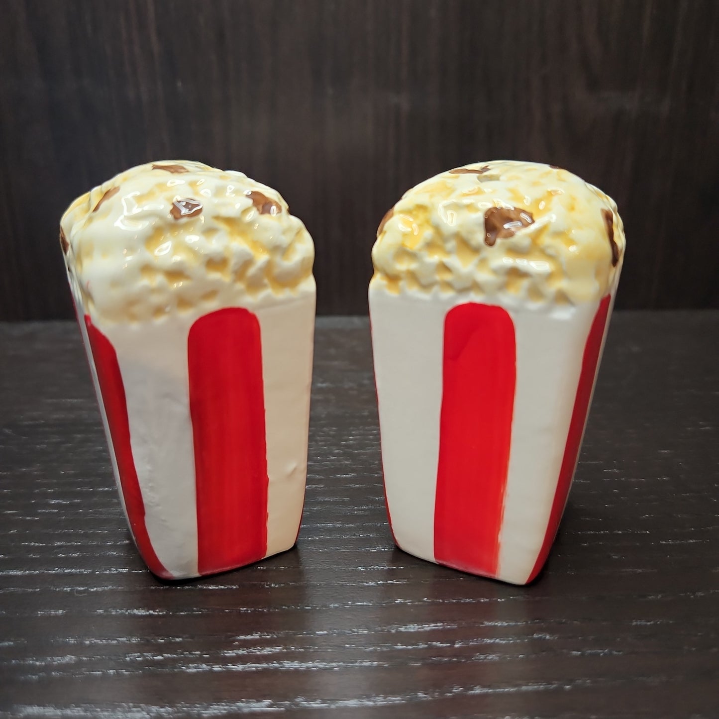 Popcorn salt shakers