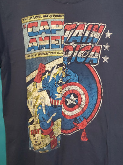 Retro Captain America Tshirt