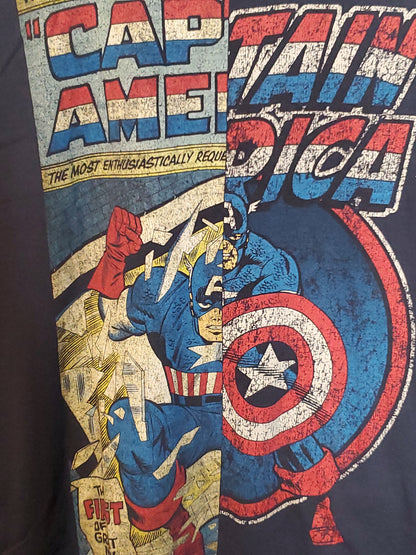 Retro Captain America Tshirt